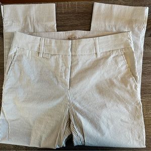 Elaine Rose slacks.  Size:6 Color: cream and tan like new condition
